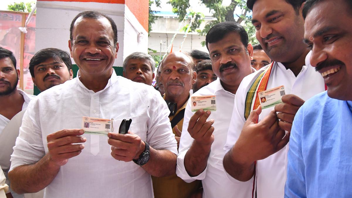 Polling For Congress President Poll Peaceful In Hyderabad The Hindu